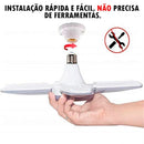 Lâmpada Led Estilo Pétalas Dobrável e Ajustável ®LEDHOME (9X MAIS ILUMINAÇÃO)