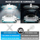 Lâmpada Led Estilo Pétalas Dobrável e Ajustável ®LEDHOME (9X MAIS ILUMINAÇÃO)