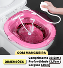 Bacia para Banho de Assento Medicinal - ®Healthseat  LANÇAMENTO 2023