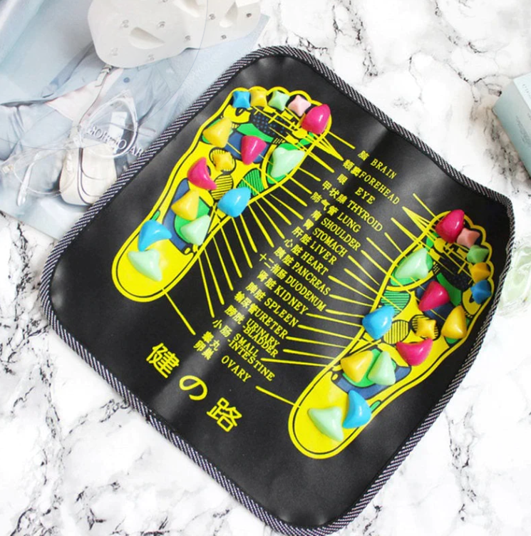 Tapete Terapêutico Para os Pés – Alivio da Dor e Ativação Circular Corporal