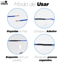 Adesivo Reparador e Protetor de Cabos - 560 Peças - MaxProtection®