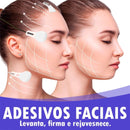 Adesivos invisíveis para levantamento de rosto - FaceLift® (Acaba com pé de galinha)