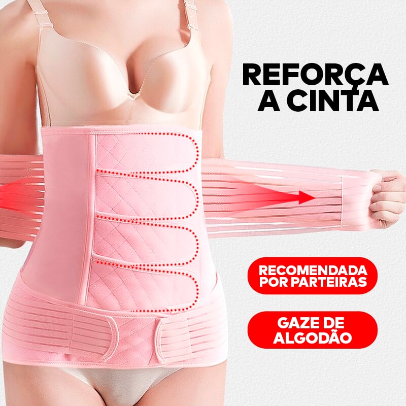 CINTA PÓS PARTO ERGONÔMICA E MODELADORA - ®MommyCare