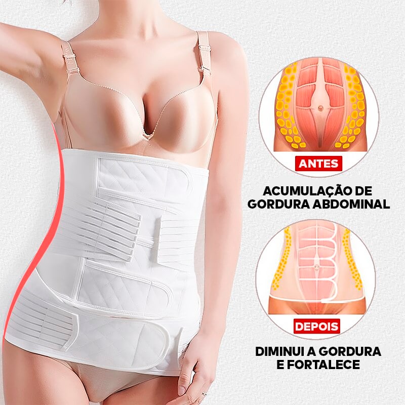 CINTA PÓS PARTO ERGONÔMICA E MODELADORA - ®MommyCare