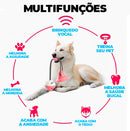 Brinquedo Mordedor Interativo com Ventosa Para Cães - ®PuxaDog