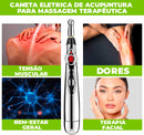 Caneta Eletrônica de Acupuntura Para Massagem Terapêutica - TechMax